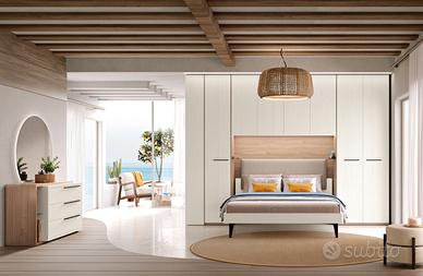 CAMERA A PONTE MATRIMONIALE MODERNA SU MISURA