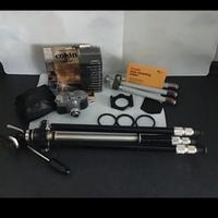 12 filtri Cokin,Bencini Comet S 2treppiedi vintage