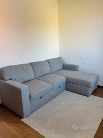 Divanoletto BARSLÖV Ikea 3 posti con chaise longue