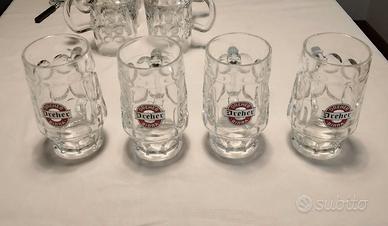 DREHER - 4 boccali vintage da 400ml del 1980 -