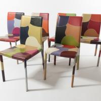 6 sedie Airnova modello Patchwork