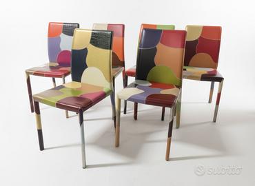 6 sedie Airnova modello Patchwork