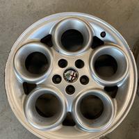 CERCHI USATI RAGGIO 16 POLLICI ALFA ROMEO 156  - C