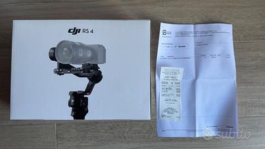 STABILIZZATORE DJI RONIN RS 4 NUOVO CON GARANZIA