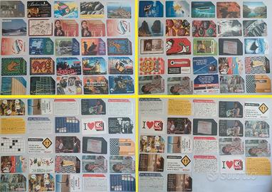 Collezione di 97 schede telefoniche