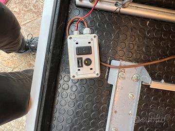 Porta moto elettrico + pedana di carico