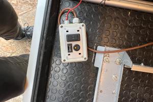 Porta moto elettrico + pedana di carico