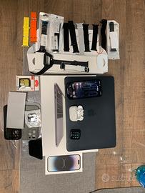 iPhone 14 Pro + Macbook Pro + Watch + AirPods Pro