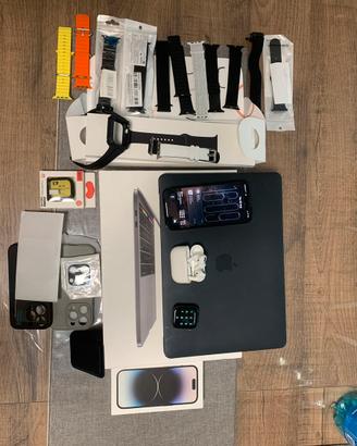 iPhone 14 Pro + Macbook Pro + Watch + AirPods Pro