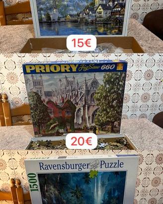 Puzzle Vari Marche Clementoni Ravensburger 