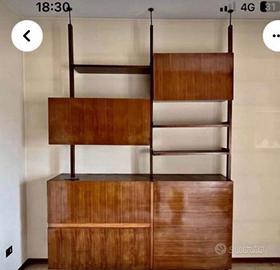 Terra-cielo Libreria modernariato con letto pieghe