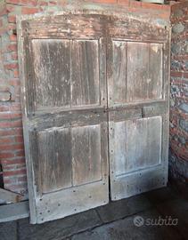 Portone portoncino antico da restaurare