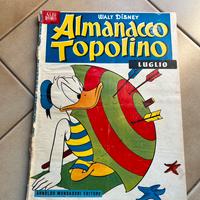 Almanacco Topolino luglio 1957 Mondadori