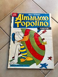 Almanacco Topolino luglio 1957 Mondadori