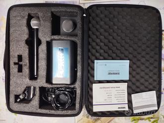 Radiomicrofono Shure SM58  			