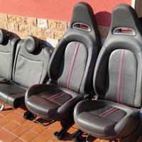 sedili interni pelle 500 abarth