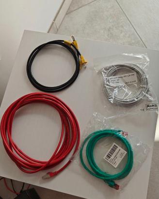 Lotto Cavi Ethernet CAT5e e CAT6 varie lunghezze
