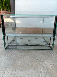 Terrario in vetro 30x30x20h