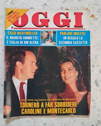 Oggi 1991  Speciale casa Principe Ranieri