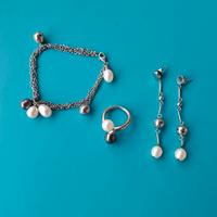 Parure Morellato anello bracciale e orecchini