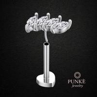 Piercing Ala di cristallo