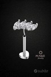 Piercing Ala di cristallo