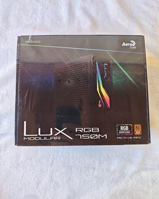 AeroCool LUX RGB 750M
RGB POWER SUPPLY UNIT