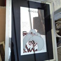 quadro specchio vogue