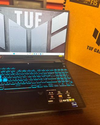 Asus tuf f15 RTX 4070 COME NUOVO IN GARANZIA!!!
