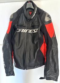 Giacca pelle Dainese Racing 3 Perf. taglia 54