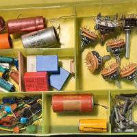 condensatori vari per radio d'epoca