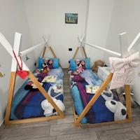 Lettini Sklum Montessori capanna per bambini