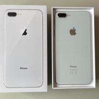 IPhone 8 Plus, Silver 64GB - Batteria NUOVA