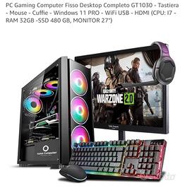 PC gaming COMPLETO!!!