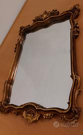 Specchio Rococò Barocco, anni Cinquanta 