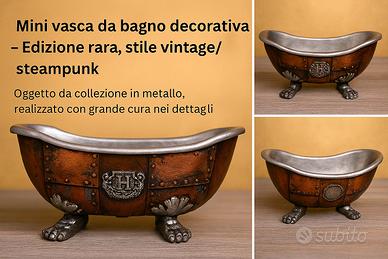 Mini vasca da bagno decorativa – Edizione rara