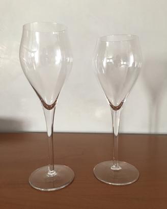 Servizio 24 bicchieri in cristallo acqua e vino