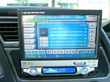 Monitor motorizzato 7 pollici auto din