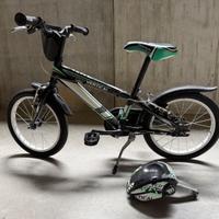 Bici bambino Vertical VR 16 pollici con bauletto