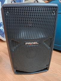 Coppia Casse Attive Proel Flash 8A - 250W
