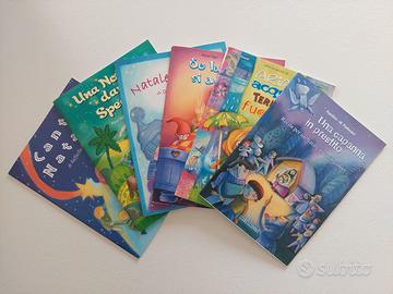 LIBRI SCUOLA INFANIZA ED ELEMENTARI COMPLETI DI CD