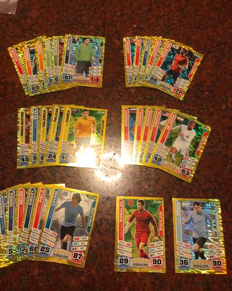 Set completo Match Attax Brazil world Cup 2014