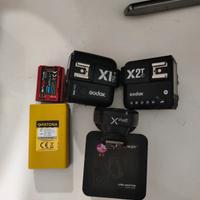 Materiale trigger e batteria Fuji fujifilm 