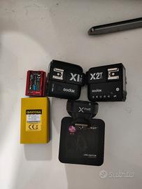 Materiale trigger e batteria Fuji fujifilm 