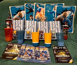 Fantastic Four e jurassic World  original gadgets