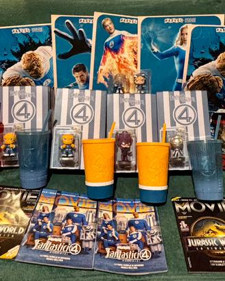 Fantastic Four e jurassic World  original gadgets