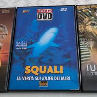 N. 3 DVD della serie Tutto DVD Audio Ita/Ing