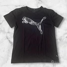 Maglietta PUMA nera – XS uomo-donna