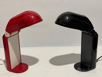 Coppia Lampade Design Anni 80 Tronconi + Knacks