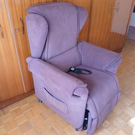 poltrona reclinabile elettrica 